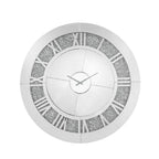 ACME 97723 Noralie Wall Clock, Mirrored & Faux Diamonds