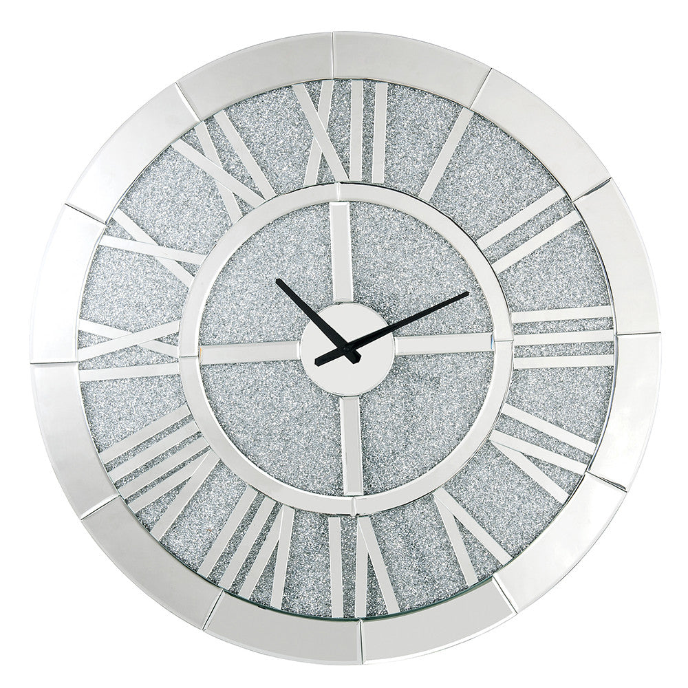 ACME 97724 Nowles Wall Clock, Mirrored