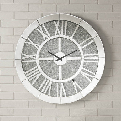 ACME 97724 Nowles Wall Clock, Mirrored