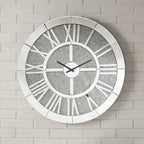 ACME 97724 Nowles Wall Clock, Mirrored