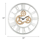 ACME 97725 Acilia Wall Clock, Mirrored