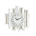 ACME 97728 Lavina Wall Clock, Mirrored & Faux Diamonds