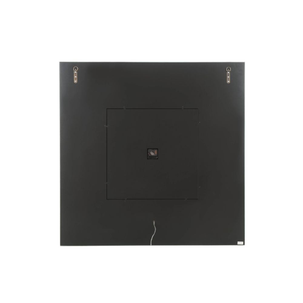 ACME 97730 Noralie Wall Clock with LED, Mirrored & Faux Diamonds