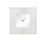ACME 97730 Noralie Wall Clock with LED, Mirrored & Faux Diamonds