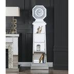 ACME 97736 Noralie Grandfather Clock, Mirrored & Faux Diamonds