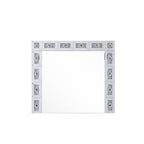 ACME 97746 Noralie Wall Decor (LED), Mirrored & Faux Diamonds