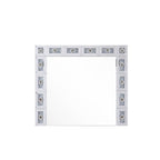 ACME 97746 Noralie Wall Decor (LED), Mirrored & Faux Diamonds
