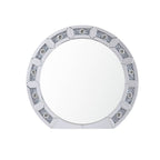 ACME 97748 Noralie Wall Decor (LED), Mirrored & Faux Diamonds