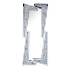 ACME 97757 Noralie Accent Mirror (Floor), Mirrored & Faux Diamonds