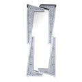 ACME 97757 Noralie Accent Mirror (Floor), Mirrored & Faux Diamonds