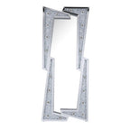 ACME 97757 Noralie Accent Mirror (Floor), Mirrored & Faux Diamonds