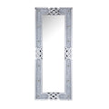 ACME 97758 Noralie Accent Mirror (Floor), Mirrored & Faux Diamonds
