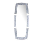 ACME 97759 Noralie Accent Mirror (Floor), Mirrored & Faux Diamonds