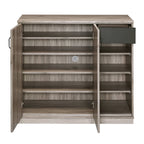 ACME 97775 Toski Cabinet, Rustic Gray Oak