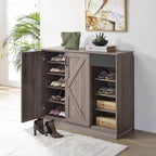 ACME 97775 Toski Cabinet, Rustic Gray Oak