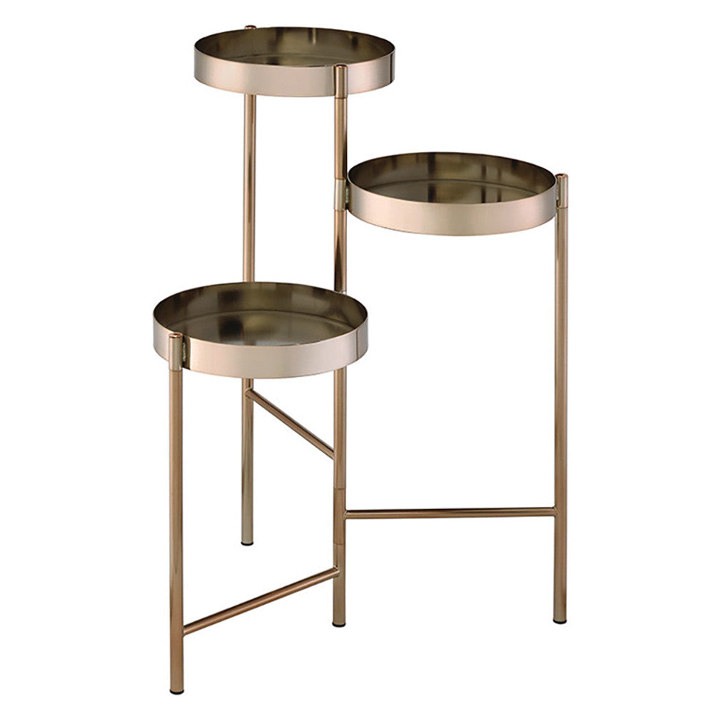 ACME 97795 Namid Plant Stand, Gold