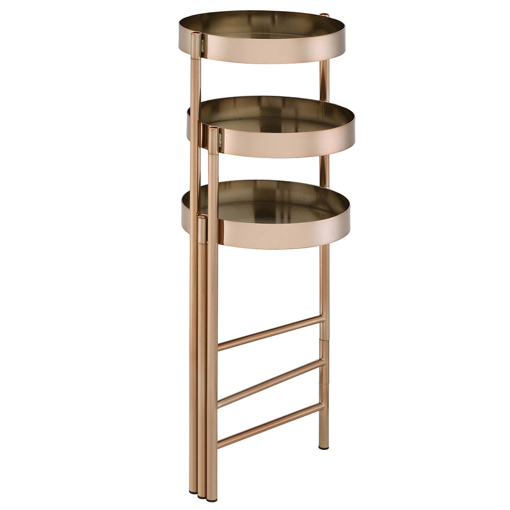 ACME 97795 Namid Plant Stand, Gold