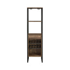 ACME 97800 Narik Wine Rack, Weathered Oak
