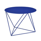 ACME 97840 Epidia Accent Table, Blue Finish