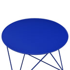 ACME 97840 Epidia Accent Table, Blue Finish