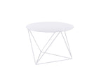 ACME 97842 Epidia Accent Table, White Finish