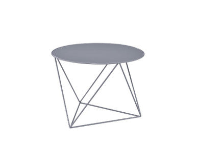 ACME 97843 Epidia Accent Table, Gray Finish