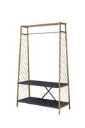 ACME 97850 Pahor Hall Tree, Gold & Black Finish
