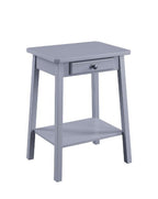 ACME 97860 Kaife Accent Table, Gray Finish