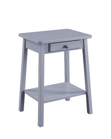 ACME 97860 Kaife Accent Table, Gray Finish