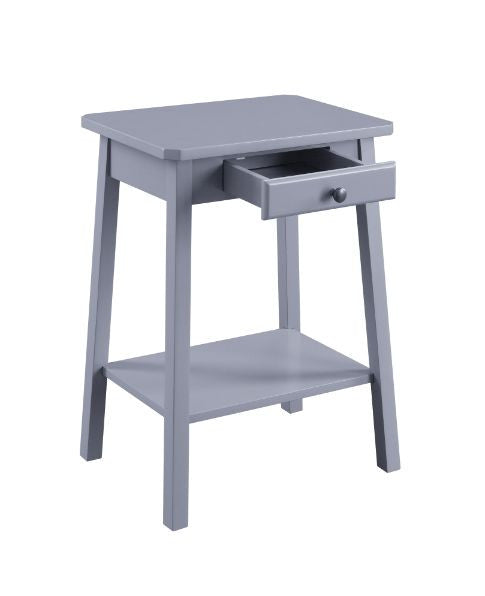 ACME 97860 Kaife Accent Table, Gray Finish