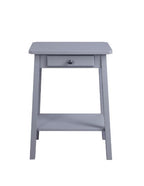ACME 97860 Kaife Accent Table, Gray Finish
