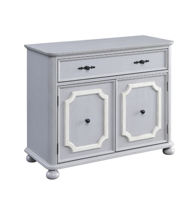 ACME 97861 Enyin Cabinet, Gray Finish