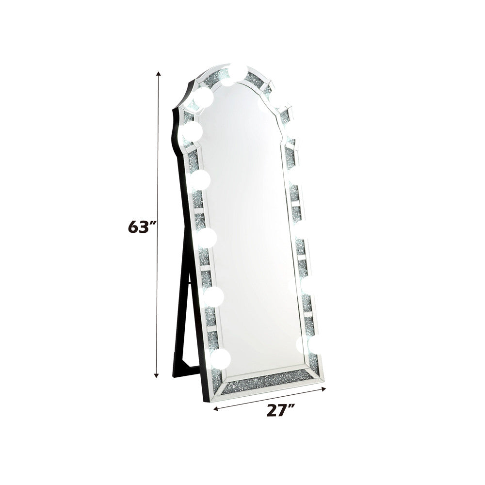 ACME 97983 Noralie Floor Mirror  4
