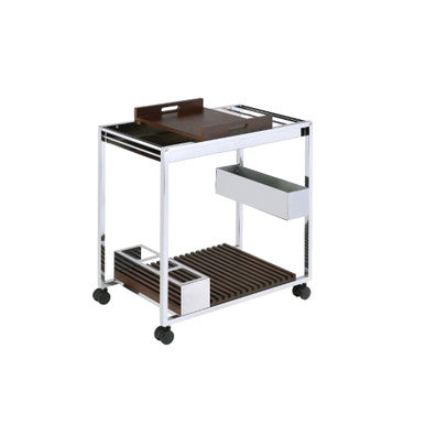 ACME 98420 Lisses Serving Cart, Chrome