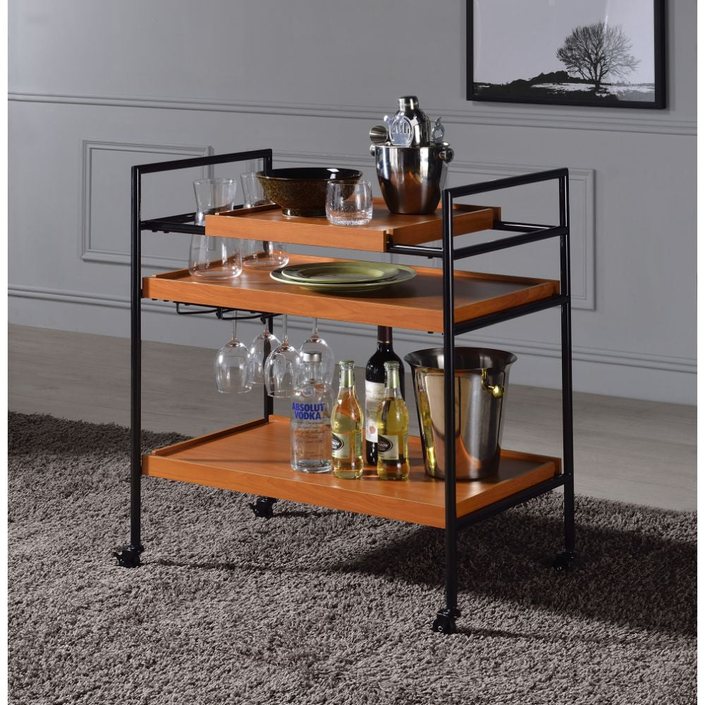 ACME 98675 Oaken Serving Cart  2