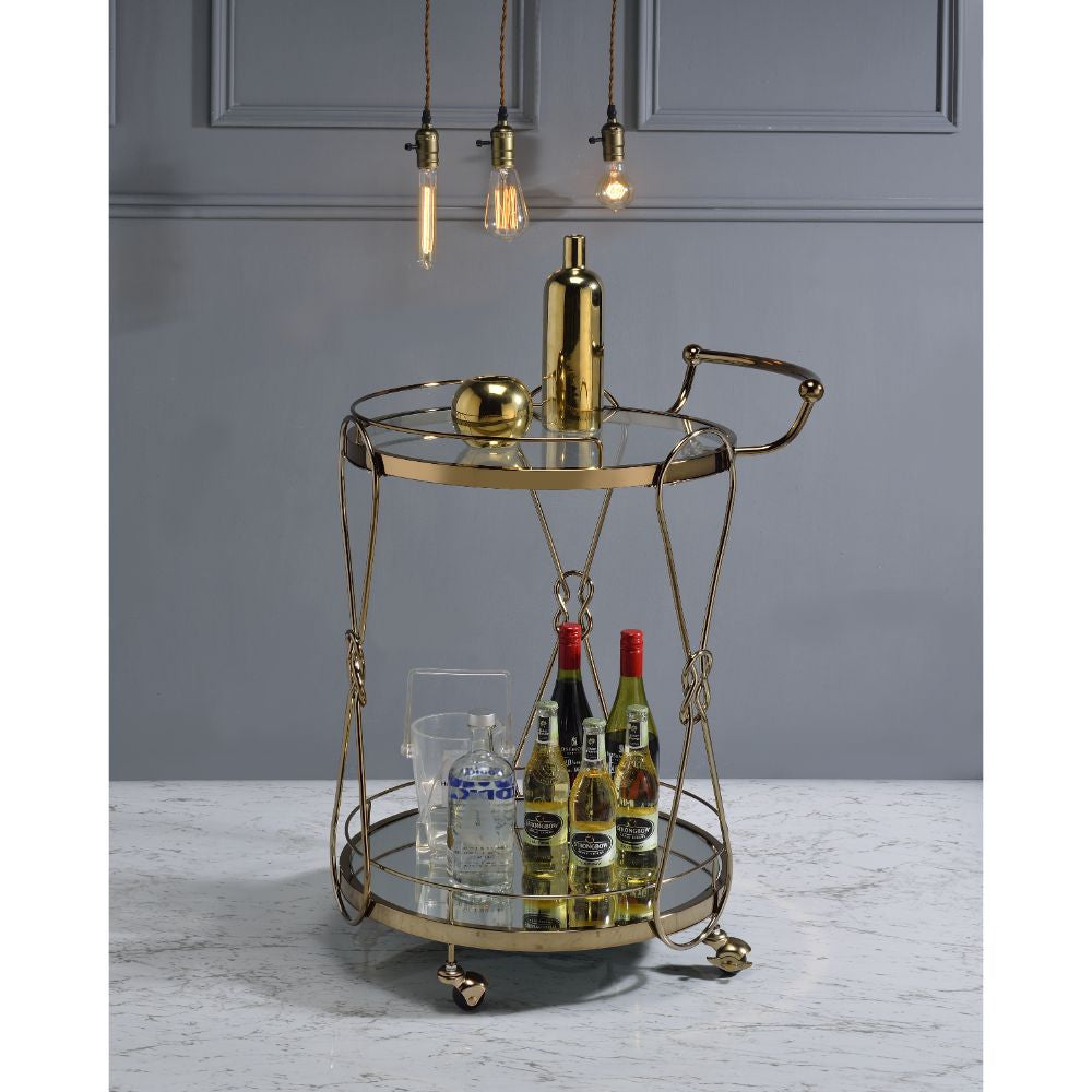 ACME 98940 Zekera Serving Cart  2