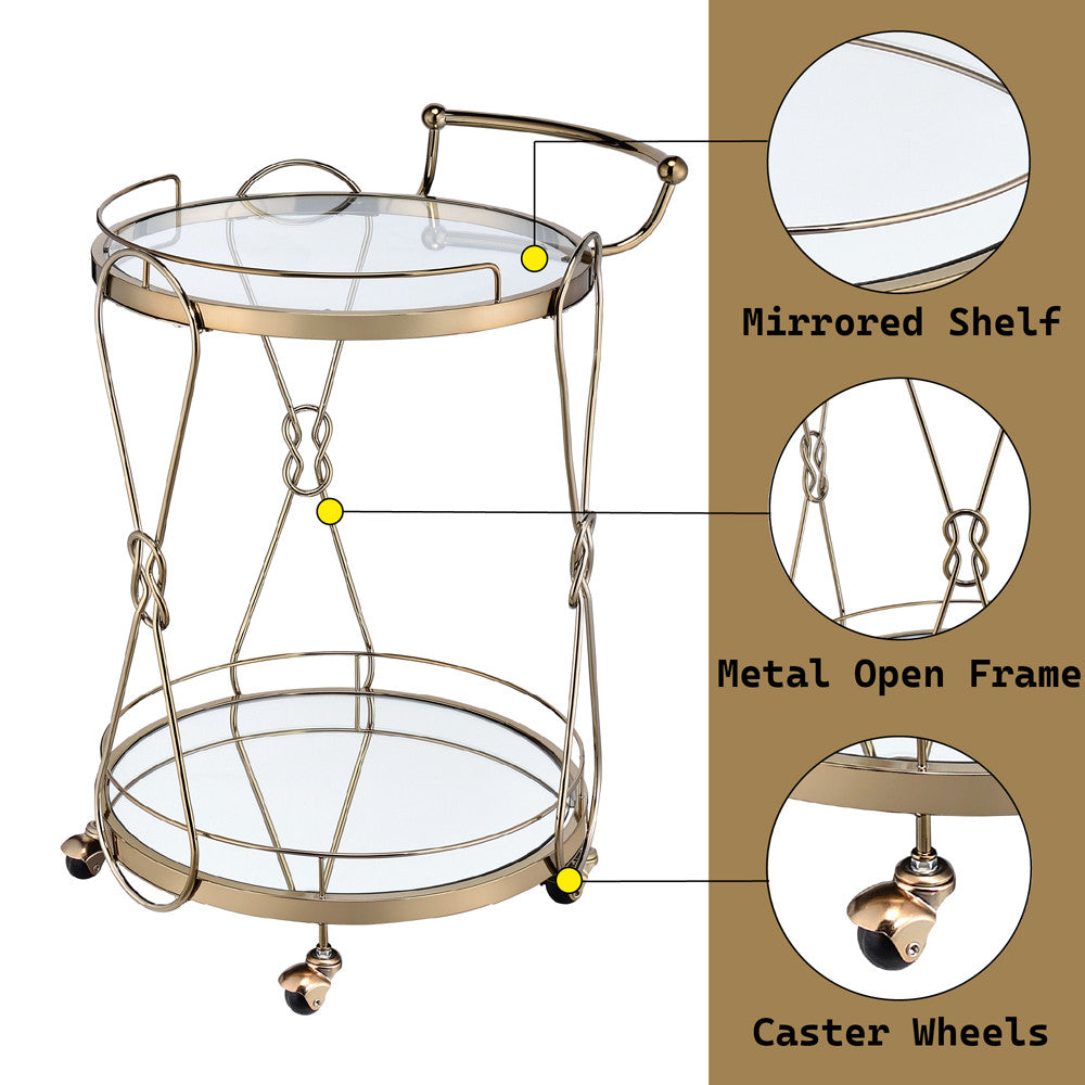ACME 98940 Zekera Serving Cart  4