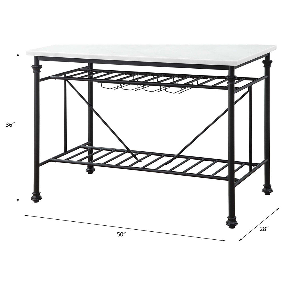 ACME 98944 Mera Kitchen Island  3