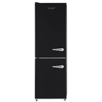 11 cu. ft. Retro Mod frost free refrigerator with bottom freezer - Left Hinged