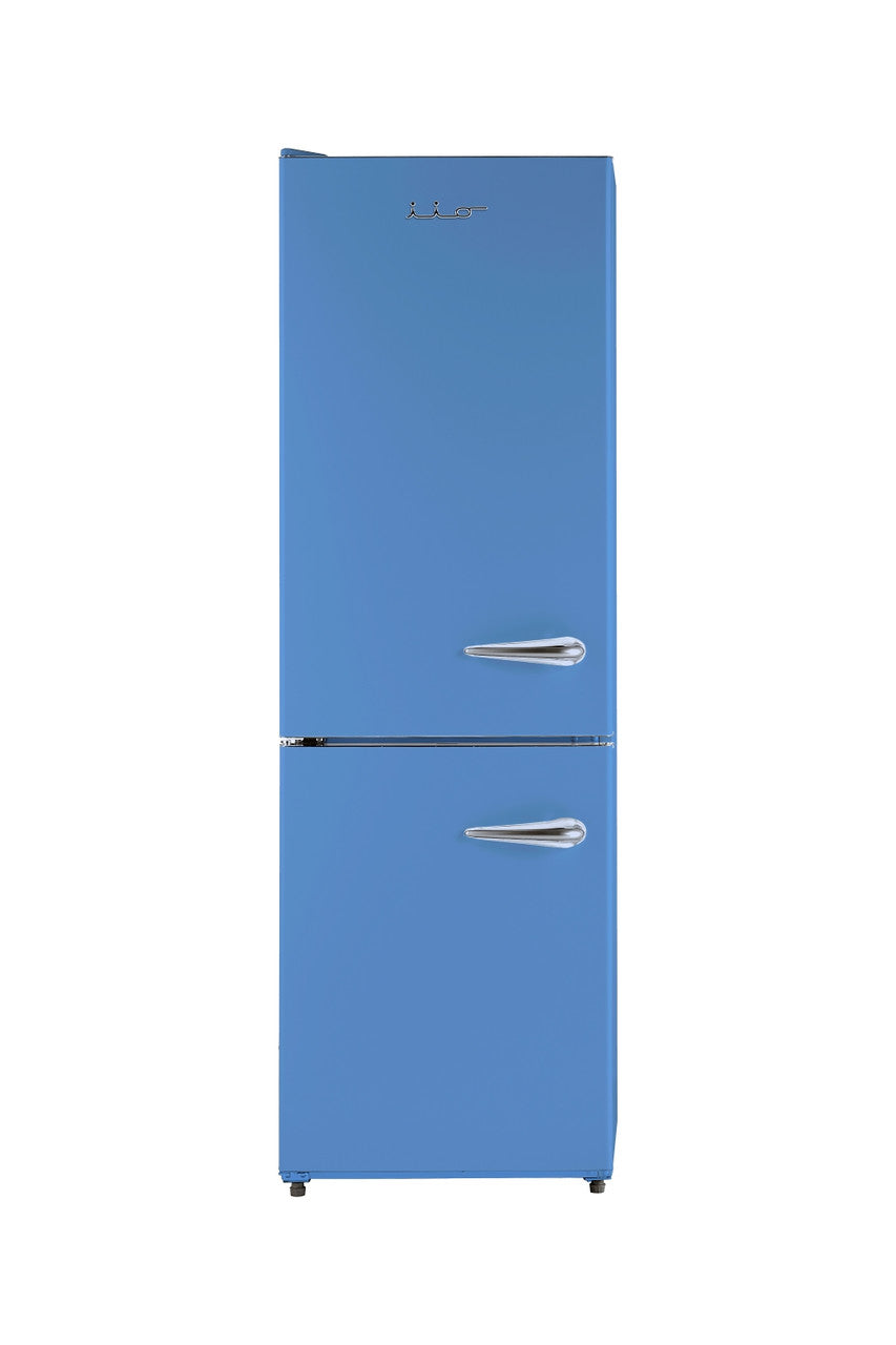 11 cu. ft. Retro Mod frost free refrigerator with bottom freezer - Left Hinged