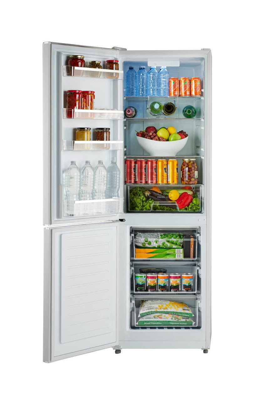 11 cu. ft. Retro Mod frost free refrigerator with bottom freezer - Left Hinged