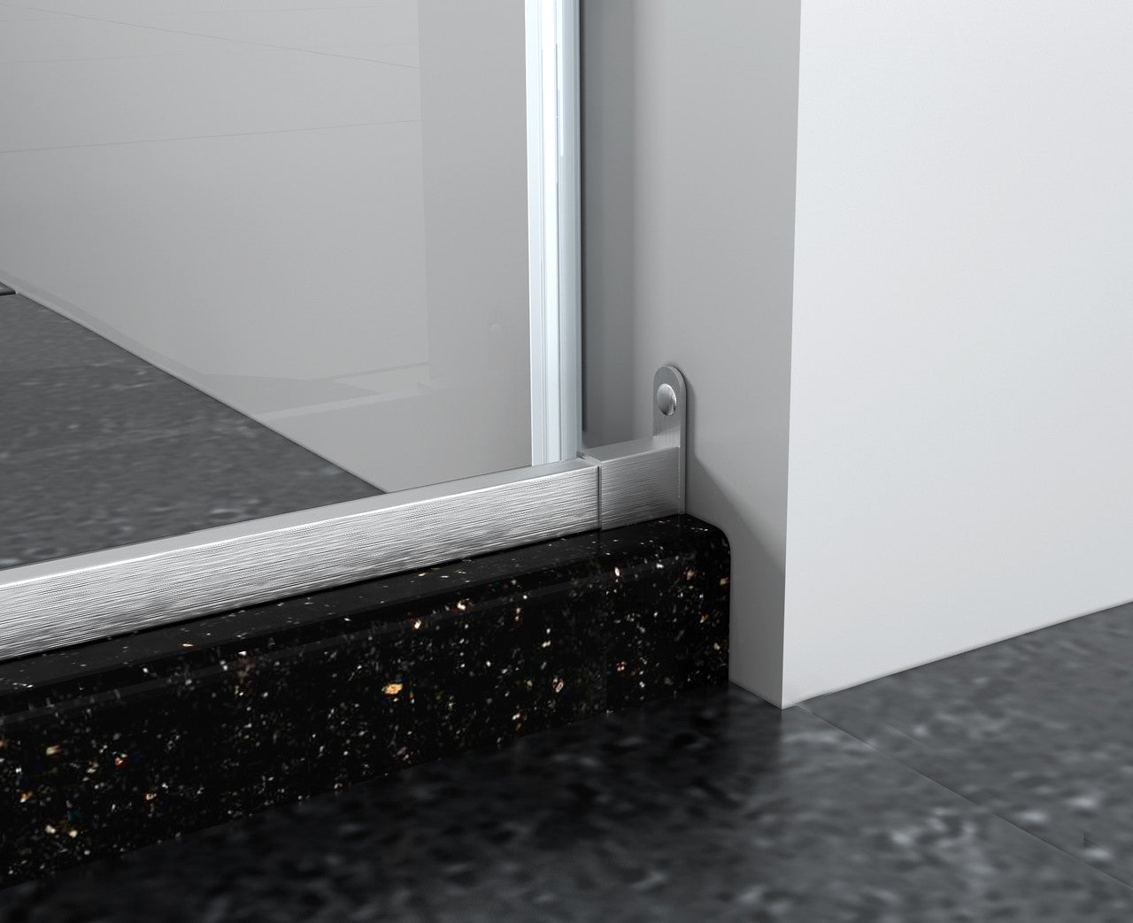 Legion Furniture 46' x 48" Single Sliding Shower Door  GD9046-48