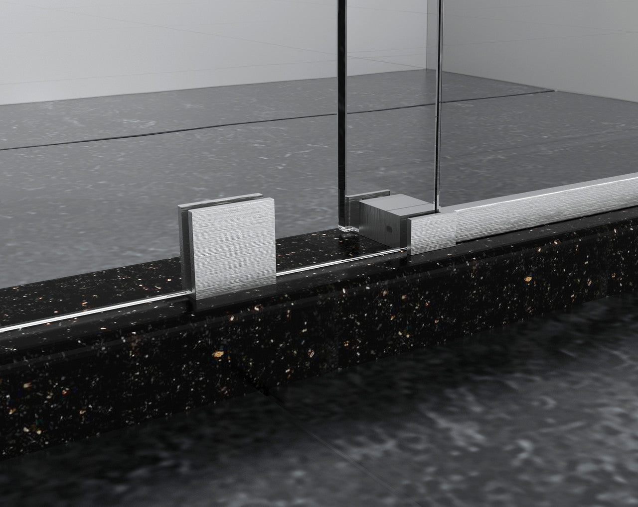 Legion Furniture 46' x 48" Single Sliding Shower Door  GD9046-48