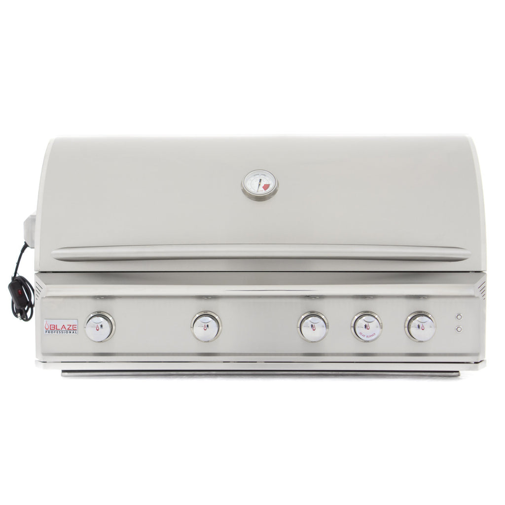 Blaze Professional 44-Inch 4 Burner Built-In Gas Grill With Rear Infrared Burner Propane Gas - BLZ-4PRO-LP  1