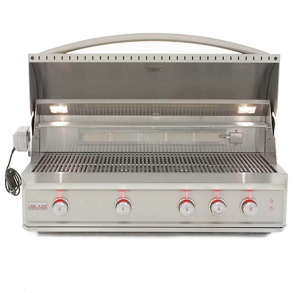 Blaze Professional 44-Inch 4 Burner Built-In Gas Grill With Rear Infrared Burner Natural Gas - BLZ-4PRO-NG  2
