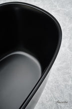 Fiore 67" B X 29.5" D Freestanding Solid Surface Bathtub