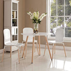 Modway EEI-1055-WHI Track Round Dining Table White