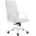 Modway EEI-1061-WHI Finesse Highback Office Chair White