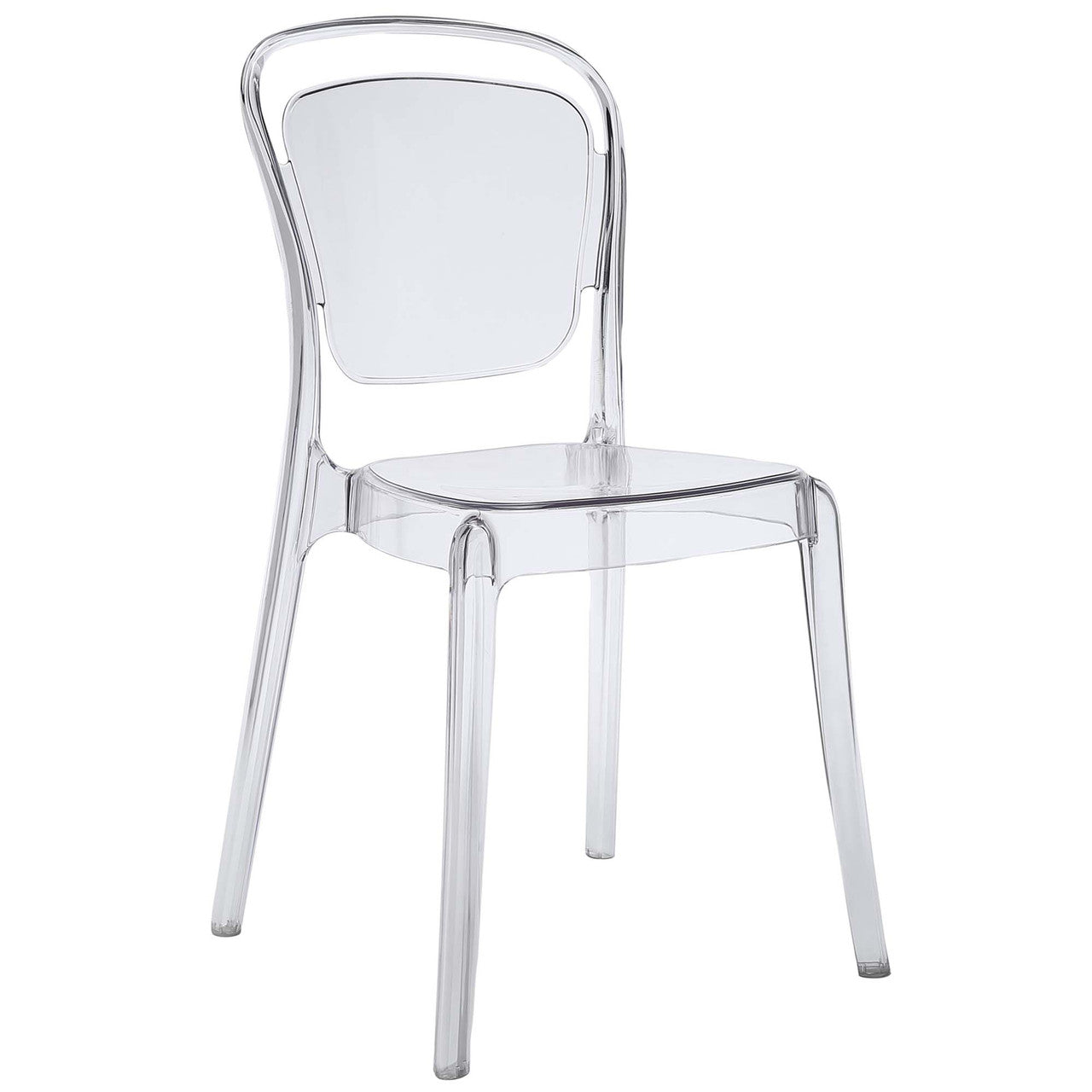 Modway EEI-1070-CLR Entreat Dining Side Chair Clear