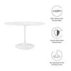 Modway EEI-1118-WHI Lippa 48" Round Wood Dining Table White